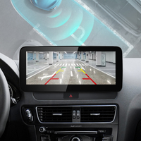 STWEI MTK 8581 12,3 pouces Titane Droit Convient pour Audi 08-16 Q5 Voiture Sans Fil dans la Voiture Stéréo Multimédia GPS Navigation