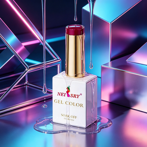 Set <span class=keywords><strong>de</strong></span> Esmalte <span class=keywords><strong>de</strong></span> <span class=keywords><strong>Uñas</strong></span> en Gel Neissry, con Logotipo Personalizado, Removedor <span class=keywords><strong>de</strong></span> Color, Base <span class=keywords><strong>de</strong></span> Goma, Cobertura Total, Puntas Orgánicas Japonesas, Frasco Vacío UV para Salón - Product Image 5