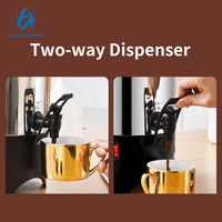 Bouilloire à café électrique classique en acier inoxydable de 5,3 L, cafetière, urne à café