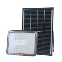 Projecteur LED solaire extérieur KCD IP65 à économie d'énergie, nouveau design, 20000 lumens, 100W, 150W, 200W, 300W, avec capteur