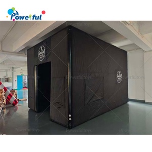 Tente de simulation de golf gonflable étanche en PVC pour événements sportifs en plein air avec écran – Populaire - Product Image 6