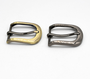 CLOXY Cinturón y accesorios Hebilla de barra de tacón de metal de 30mm para cuero Hebilla de cinturón de mujer redondeada Hebilla de cinturón de latón antiguo negro de 30mm - Product Image 4