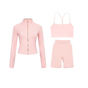 Gilet a Y a cinque punte in tinta unita, con colletto corto alla coreana, traspirante, aderente, slim-fit, per sport e fitness da <span class=keywords><strong>donna</strong></span> - Disponibile - Product Image 5