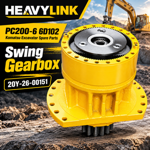 ชุดเกียร์สวิง Komatsu PC200-6 รุ่น 6D102 อะไหล่รถขุด 20Y-26-00151 ชุดลดความเร็วแบบหมุนสำหรับเครื่องจักรก่อสร้าง - Product Image 1