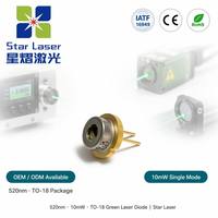 Diode laser verte SHARP GH05210H2K 520nm 10mW TO-18 (tête laser) neuve pour capteur de déplacement laser de nivellement industriel