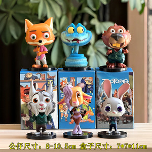 Cajas Sorpresa con Figuras Coleccionables de la Serie Zoo2, Judy, Fox, Nick Wilde, Juguetes, Adornos para Coche, Regalos - Product Image 5