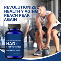 OEM/ODM Marque privée Nad + Capsules Supplément Compléments alimentaires Nad + Capsules pour anti-âge et réparation cellulaire