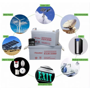 Pin Năng Lượng Mặt Trời Dạng Gel Dung Lượng Cao 12V100AH Hệ Thống Điện Kín Đồng Mạ Bạc AGM Công Nghệ Pin - Product Image 3