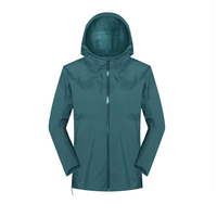 CrazyMaker Unisexe Nouvelle Mode Personnalisé Polyester Tissu Imperméable Veste Extérieure DTG Motif Brodé Mode Veste À Fermeture Éclair