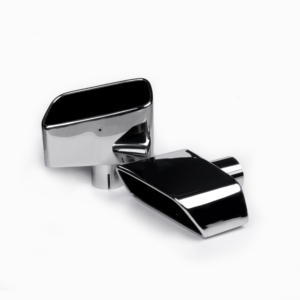 Auto Uitlaat Gemodificeerde Platte Vierkante Uitlaat Demper Tip Roestvrij Staal Uitlaat Staart Keel - Product Image 6