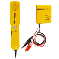 Testeur de circuit de traceur de fil avec kit de sonde de générateur de tonalité Localisateur de signal de câble Test de continuité
