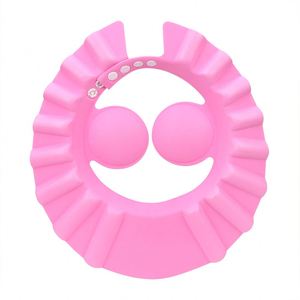 Bonnet de bain réglable et sûr pour enfants, protection des oreilles, bonnet de douche souple pour bébé - Product Image 1