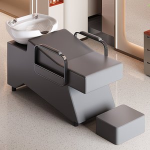 Fauteuil de lavage moderne haut de gamme en céramique pour salon de coiffure - Product Image 2