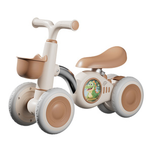 Bicicleta de equilibrio para bebés y niños pequeños - un gran herramienta para la cuidadela infantil. Bicicleta andadora para bebés de 1 a 4 años, scooter sin pedales, de cuatro ruedas - Product Image 1