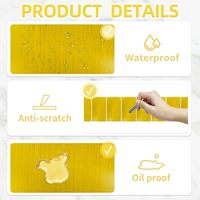 Autocollants personnalisés en or et argent brossé, résistants aux rayures, imperméables, impression numérique, pour produits de soin de la peau, bougies