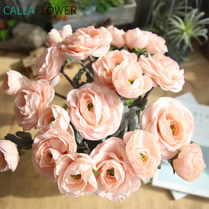 Fleurs Fête HomeWedding Décoration <span class=keywords><strong>Fleur</strong></span> De Soie Artificielle Ranunculus <span class=keywords><strong>Fleur</strong></span> - Product Image 6