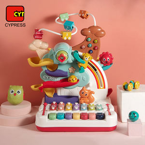 Jouets éducatifs pour bébés, <span class=keywords><strong>jeux</strong></span> de table, instruments de musique, orgue, circuit de billes, <span class=keywords><strong>piano</strong></span> musical éducatif pour nourrissons - Product Image 2