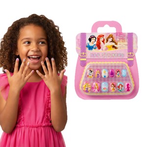 สติ๊กเกอร์ติดเล็บลายการ์ตูนเจ้าหญิงน่ารัก สไตล์กระเป๋านักเรียน สำหรับเด็กผู้หญิง ของเล่นเด็ก ของขวัญ - Product Image 5