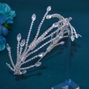 Nouveau dîner luxe grillage vêtements créatifs chapeaux rétro tête bijoux mariage cheveux accessoires mariée tête pièce - Product Image 6