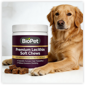 Complément alimentaire de lécithine de saumon pour chiens, sous forme de friandises molles, marque privée, emballage en pot, marque personnalisée, ODM - Product Image 2
