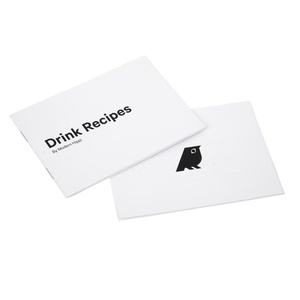 Milieuvriendelijke kleurrijke fabriek 200gsm 285x135mm wellness handgemaakte kleding promotionele carrousel bekleding verzorging haarboekjes - Product Image 5