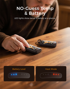 2025 Trending Flower Printing Hand Warmers <strong>Heat</strong> Packs <strong>Usb</strong> Rechargeable Hand Warmer - Product Image 5