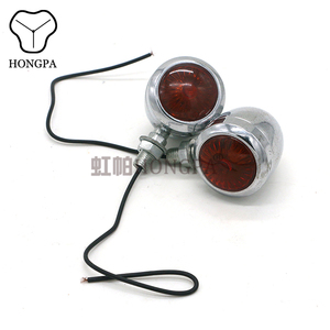 <span class=keywords><strong>Clignotant</strong></span> noir en métal robuste pour <span class=keywords><strong>moto</strong></span> Cafe Racer modèles avec carénage de trou de boulon de 10mm - Product Image 5