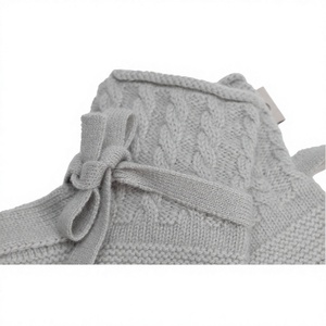 Calcetines de Cachemira 100% para Bebé, Tejidos, Color Gris Sólido, Gruesos, de Algodón, Invernales, Casuales, Transpirables, para Recién Nacidos - Product Image 2