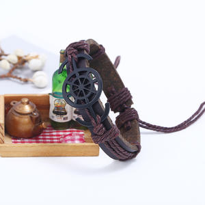 Anker Armband für Männer Ruder Ethnische dünne Marine String Braslet Handmade verstellbare Beach Surfing Nautical Armband - Product Image 4