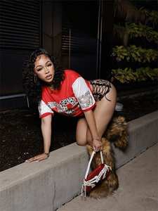 Usa Clothing Summer Boutique 2025 <span class=keywords><strong>Camisetas</strong></span> de manga corta con estampado de leopardo para <span class=keywords><strong>mujer</strong></span> - Product Image 3