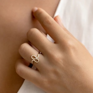 Anillo Vintage de Diamante Cultivado en Laboratorio Personalizado, Oro de 14k, Corte Brillante Redondo, Joyería de Lujo para Mujer RIZTA JEWEL DE Color - Product Image 1