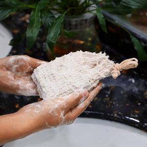 Sacs à savon en sisal, zéro déchet, sans plastique, sac à savon naturel, pochette de lavage, pochette exfoliante, économiseur de savon - Product Image 5