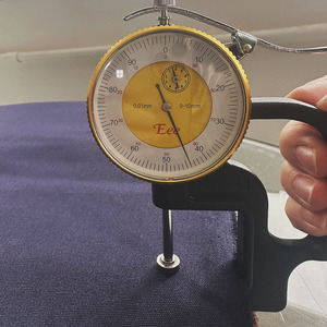 Tessuto in <span class=keywords><strong>tela</strong></span> 220GSM 100% cotone pesante tinto 12oz 16oz 10oz 8oz impermeabile, resistente agli strappi e traspirante - Product Image 3