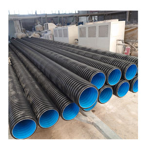 Tubería Corrugada de Doble Pared de HDPE de 200 mm, 300 mm, 600 mm, Tubería de Drenaje de HDPE Rentable para la Construcción Escolar - Product Image 5