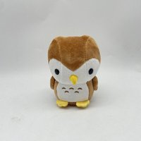 Vente en gros mini peluche personnalisée mignon hibou coloré oiseau perroquet peluche pour enfants