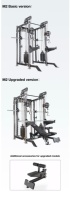 SK-FITNESS-Entraîneur fonctionnel Équipement de sport Usine Glide Cable Crossover Équipement de gymnastique Double câble Poulie Machine