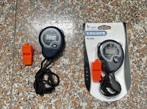 Minuteur de comptage numérique multifonction, chronomètre pour sport, Fitness, Football, entraînement, chronographe, <span class=keywords><strong>montre</strong></span>-arrêt avec sifflet - Product Image 4