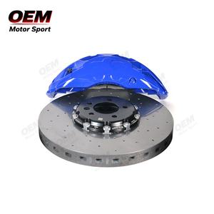 Kit complet de freinage Audi - Étriers bleus à 6 pistons avant et 1 piston arrière, kit de freinage de grande taille pour A4/A5/A6/Q5, nouveau système de freinage - Product Image 3