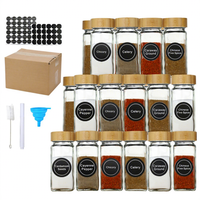 Bouteille distributrice en verre 100 ml avec bouchon à vis et embout de contrôle, pour sauces, huiles, vinaigres, et poudre cristalline blanche pour gelée, bonbons, sucre