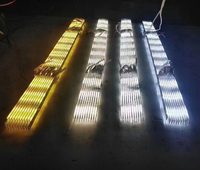 Barre de LED en aluminium avec puce SMD 3030 à réflexion diffuse, 12 LED/m, pour éclairage de panneaux, de poteaux et de logos, rétroéclairage