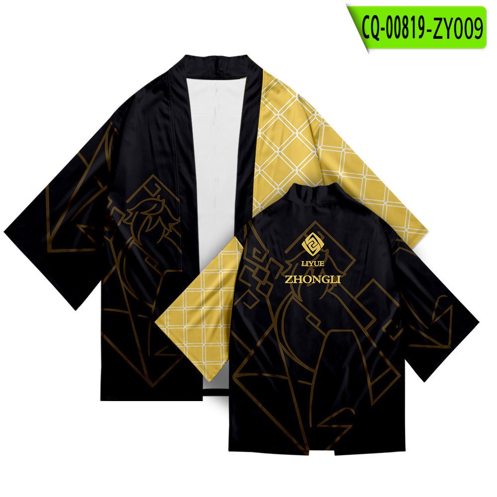 16.Kimono Women Men Shirt Costume