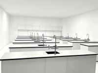 Mobilier de laboratoire moderne entièrement en acier pour les écoles