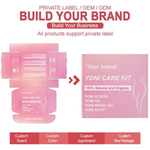 Dầu dưỡng vùng kín bạc hà làm sáng vùng kín cho nữ, dầu Yoni, dầu rửa tẩy độc Yoni màu hồng, bộ sản phẩm tẩy tế bào chết vùng kín - Product Image 3