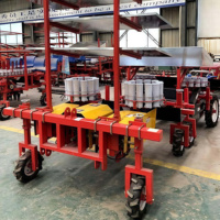 Noyau de boîte de vitesse multifonctionnel Offre Spéciale planteuse de tracteur à deux rangées pour patate douce tomate piment