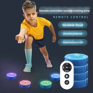 Equipo <span class=keywords><strong>de</strong></span> Entrenamiento <span class=keywords><strong>de</strong></span> Reacción Deportiva Multicolor, Luz Intermitente para Entrenamiento <span class=keywords><strong>de</strong></span> Reflejos, Agilidad y Velocidad para Baloncesto y Fitness - Product Image 1