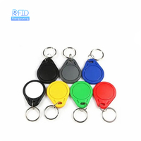 Etiqueta NFC Duradera para Llavero, 13.56MHz NTAG213, Llavero de Silicona para Llave de Auto Inteligente, Etiqueta Antipérdida, Sistema de Alarma de Rastreo