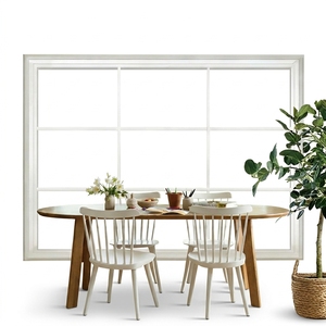 <span class=keywords><strong>Ventana</strong></span> Fija Moderna de UPVC de Alta Eficiencia Energética, Certificada por AAMA, Rendimiento Confiable para Proyectos Residenciales, Uso en Villas y Hoteles - Product Image 2