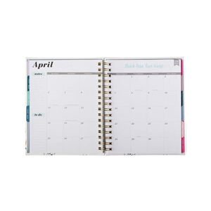 <span class=keywords><strong>2023</strong></span>ที่กำหนดเองวางแผนปกแข็งเกลียวผูกพันโลโก้ฟอยล์สีทองการตั้งครรภ์วารสารรายเดือนวางแผนวาระ - Product Image 3
