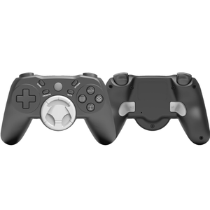 Control Inalámbrico para Juegos con Doble Vibración para PS4/PC/Android con Volante de Carreras para PS4/PC/Android - Product Image 1