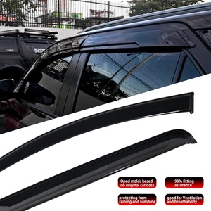 Pare-pluie et déflecteurs de vent pour portières de voiture Mitsubishi Triton 2014 - Product Image 6